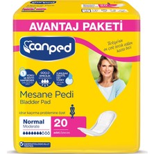 Canped Mesane Pedi Orta Boy Normal 20 x 2-40 Adet Avantaj Paketi