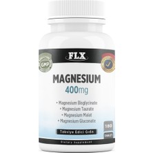 FLX Magnesium Bisglisinat Malat Taurat Glukonat 180 Tablet