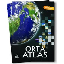 Karatay Yayınları 4E Atlas Orta 153-08-2776 Yeni Basım 22x31 cm Karton Kapaklı Genç Oyunları