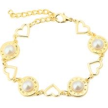 Forentina Roma Rakkamlı Kalp Bileklik PS1440