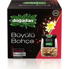 Doğadan Büyülü Bohça Rooibos Vanilya 10'lu Paket Bitki Çayı Ferahlatıcı Lezzet ve Doğal İçerik