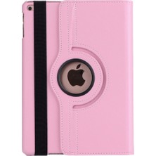 MobaxAksesuar Apple İPad Air 3 10.5 2019 Kılıf 360 Dönebilen Standlı Case A2152 A2123 A2153 A2154 Açık Pembe