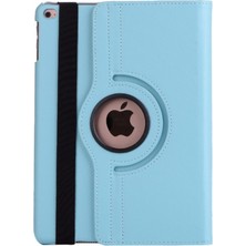 MobaxAksesuar Apple iPad 8.Nesil 10.2" Kılıf 360 Dönebilen Standlı Case A2270 A2428 A2429 A2430 Turkuaz