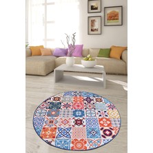 Chilai Home Ceramico Dijital Halı Çap 100 cm Djt