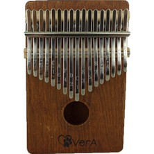 Vera Kalimba + Türkçe Eğitim Videosu ve 200 Şarkı Notası - Kahverengi