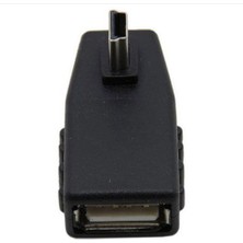 keepro 5 pin Mini USB 90 derece otg çevirici adaptör