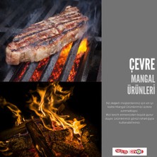 Çevre Mangal Kömürü 1,5 kg (Çıra ve Eldiven Hediyeli))