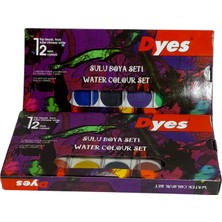 Dyes Standart Sulu Boya İçi Pelikan Tabletli 13'lü