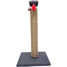 Duman Pet Kedi Tırmalama Tahtası 62 x 29 x 29 [paylaço] [t-2] Gri