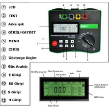 Duoyı DY4300A 4 Terminalli Toprak Direnci Megeri