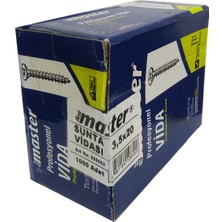 Master Firstmaster Sunta Vidası 3.5 mm X 20 mm - 1000'li