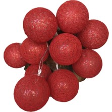 Mobgift Ipli LED Toplar - Kırmızı