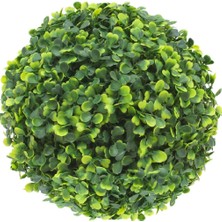 Nettenevime Yapay Çiçek Şimşir Top 20 cm Yeşil Top