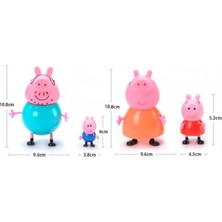 Peppa Pig Oyuncak Figür 4'lü Anne Baba George Peppa