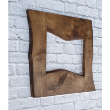 Markakanvas Doğal Masif Ahşap Çerçeve Tablo