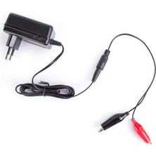 Sertec BCRW1000 6V/12V 1A Kademeli Batarya ve Akü Şarj Adaptörü