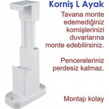 Made L Ayak Korniş Tutucu Montaj Ürün Aparatı