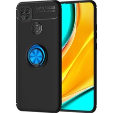Hesaplı Dünya Xiaomi Redmi 9c Kılıf Selfie Yüzüklü Tutuculu Esnek Silikon Rvl