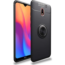 Hesaplı Dünya Xiaomi Redmi 8A Kılıf Selfie Yüzüklü Tutuculu Esnek Silikon Rvl
