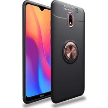 Hesaplı Dünya Xiaomi Redmi 8A Kılıf Selfie Yüzüklü Tutuculu Esnek Silikon Rvl