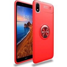 Hesaplı Dünya Xiaomi Redmi 7A Kılıf Selfie Yüzüklü Tutuculu Esnek Silikon Rvl