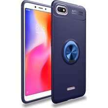 Hesaplı Dünya Xiaomi Redmi 6A Kılıf Selfie Yüzüklü Tutuculu Esnek Silikon Rvl