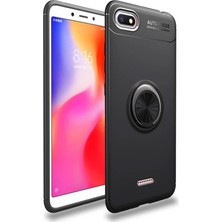 Hesaplı Dünya Xiaomi Redmi 6A Kılıf Selfie Yüzüklü Tutuculu Esnek Silikon Rvl