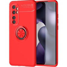 Hesaplı Dünya Xiaomi Mi Note 10 Lite Kılıf Selfie Yüzüklü Standlı Silikon Rvl