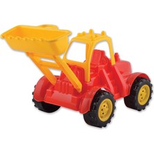 Uçar Oyuncak Tombul Büyük Dozer 40 cm Sarı - Siyah