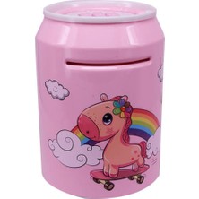 Original Boutique Şifreli Unicorn Müzikli Kağıt ve Bozuk Para Girişli Atm Kumbara