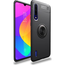 Hesaplı Dünya Xiaomi Mi 9 Lite Kılıf Selfie Yüzüklü Tutuculu Esnek Silikon Rvl