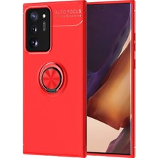 Hesaplı Dünya Samsung Galaxy Note 20 Ultra Kılıf Selfie Yüzüklü Silikon Rvl