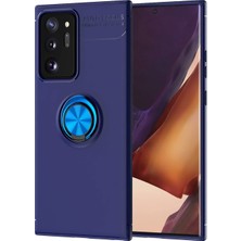 Hesaplı Dünya Samsung Galaxy Note 20 Ultra Kılıf Selfie Yüzüklü Silikon Rvl