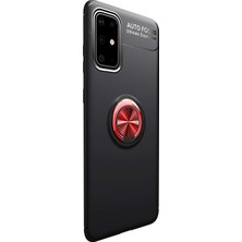 Hesaplı Dünya Samsung Galaxy A31 Kılıf A315 Selfie Yüzüklü Esnek Silikon Rvl