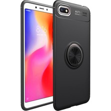 Hesaplı Dünya Huawei Y5 2018 Kılıf Selfie Yüzüklü Tutuculu Esnek Silikon Rvl