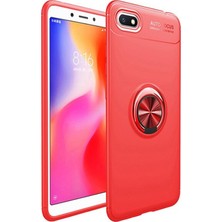 Hesaplı Dünya Huawei Y5 2018 Kılıf Selfie Yüzüklü Tutuculu Esnek Silikon Rvl