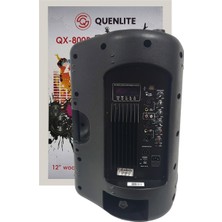 Quenlite Active Mix Set-1 Aktif Hoparlör ve Mixer Mikrofon Paketi 800 Watt