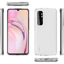 Case 4U Xiaomi Mi Note 10 Lite Kılıf Kamera Korumalı Şeffaf Sert Sararmaz Coss Kapak