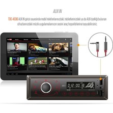 Navitech TDC-4036 BT/FM/SD/USB Bluetooth Oto Teyp