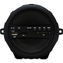 Mikado Md-44Bt Siyah Fm Destekli Outdoor Bluetooth Müzik Kutusu