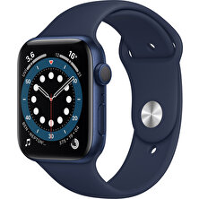 Apple Watch Seri 6 40mm GPS Blue Alüminyum Kasa ve Koyu Lacivert Kordon MG143TU/A