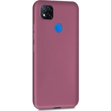 Microsonic Matte Silikon Xiaomi Redmi 9c Kılıf Mor