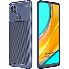 Microsonic Xiaomi Redmi 9c Kılıf Legion Series Lacivert