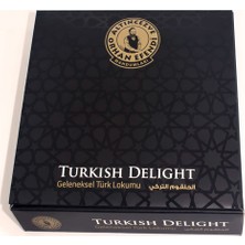 Altın cezve Gül Yapraklı Antep Fıstıklı Lokum 200 gr