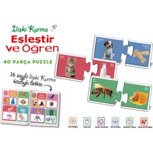 Diy-Toy Eşleştir Öğren İlişki Kurma