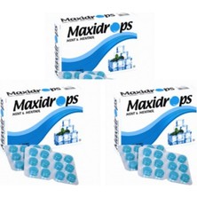Maxidrop Nane & Mentol Boğaz Pastili - 3'lü