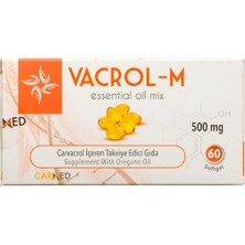 Carmed Vacrol-M 60'lı Jel Kapsül