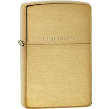 Zippo Reg.br Fin Solid Brass Çakmak