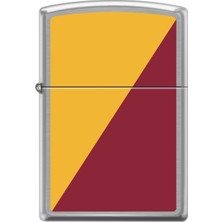 Zippo Red Yellow Stripe Design Çakmak