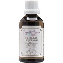 Rose Miracle  Hindistan Cevizi Yağı 50ml Besleyici Etkili %100 Saf Soğuk Sıkım Organik